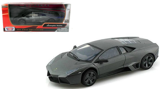 Lamborghini Reventon Grey 1/24 Scale Diecast Car Model By Motor Max 73364