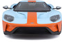 2017 FORD GT LIGHT BLUE GULF 1/18 SCALE DIECAST CAR MODEL BY MAISTO 31384