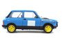 1980 AUTOBIANCHI A112 MK.5 ABARTH BLEU CHARDONNET RALLY SET 1/18 SCALE DIECAST CAR MODEL BY SOLIDO S1803801