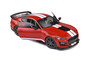 2020 FORD MUSTANG SHELBY GT500 FAST TRACK RED 1/18 SCALE DIECAST CAR MODEL BY SOLIDO S1805903