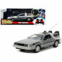 BACK TO THE FUTURE DELOREAN TIME MACHINE LIGHTS BTTF 1/24 DIECAST CAR MODEL BY JADA TOYS 32911