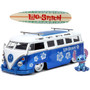 VOLKSWAGEN T1 BUS LILO DISNEY WITH STITCH FIGURE 1/24 SCALE DIECAST CAR MODEL BY JADA TOYS 31992