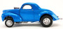 1941 GASSER COSMIC DUST BLUE 1/18 SCALE DIECAST CAR MODEL BY ACME 1800921