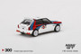 LANCIA DELTA HF INTEGRALE EVOLUZIONE MARTINI RACING 3600 MADE EXCLUSIVE 1/64 SCALE DIECAST CAR MODEL BY TSM MINI GT MGT00300