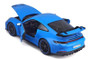 2022 PORSCHE 911 GT3 BLUE 1/18 SCALE DIECAST CAR MODEL BY MAISTO 31458
