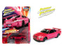 2000 NISSAN SKYLINE GT-R R34 PINK WOW WEEKEND OF WHEELS 1/64 SCALE DIECAST CAR MODEL BY JOHNNY LIGHTNING JLCP7397

