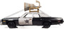 1974 DODGE MONACO BLUESMOBILE POLICE WITH LOUD SPEAKER & FIGURES 1/18 SCALE DIECAST CAR MODEL BY AUTO WORLD AWSS133