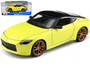 2023 NISSAN Z YELLOW 1/24 SCALE DIECAST CAR MODEL BY MAISTO 32904