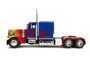 OPTIMUS PRIME TRUCK WITH ROBOT ON CHASSIS TRANSFORMERS 1/24 SCALE DIECAST CAR MODEL BY JADA TOYS 30446