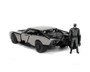 THE BATMAN 2022 BATMAN FIGURE & BATMOBILE BLACK CHROME EDITION CONVENTION EXCLUSIVE NEXT LEVEL 1/24 SCALE DIECAST CAR MODEL BY JADA TOYS 33740