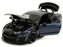 2020 FORD MUSTANG SHELBY GT500 DARK BLUE PURPLE 1/24 SCALE DIECAST CAR MODEL BY JADA TOYS 34894