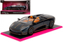 LAMBORGHINI MURCIELAGO ROADSTER BLACK PINK SLIPS 1/24 SCALE DIECAST CAR MODEL BY JADA TOYS 35061