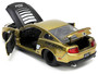 2010 FORD MUSTANG GT GOLD TOM'S RACING 1/24 SCALE DIECAST CAR MODEL BY JADA TOYS 33055