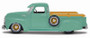 1950 CHEVROLET 3100 PICKUP TRUCK LOWRIDER GREEN 1/24 SCALE DIECAST CAR MODEL BY MAISTO 32545