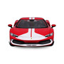 FERRARI 296 GTB RED 1/18 SCALE DIECAST CAR MODEL BY BBURAGO 16017
