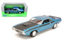 1970 Dodge Challenger T/A Blue 1/24 Scale Diecast Car Model By Welly 24029