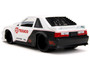 1989 FORD MUSTANG GT TEXACO WHITE 1/24 SCALE DIECAST CAR MODEL BY JADA TOYS 35032