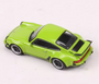 PORSCHE SINGER TURBO STUDY 930 GREEN WITH TAIL REMOVABLE 1/64 SCALE DIECAST CAR MODEL BY RHINO RPORSINGN