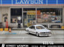 BMW 635 CSI WHITE 999 MADE 1/64 SCALE DIECAST CAR MODEL BY STREET WEAPON SW635WH