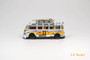 VOLKSWAGEN T1 VAN KOMBI FLASH LIGHTNING #23 LIVERY VW BUS 1/64 SCALE DIECAST CAR MODEL BY LMLF LMVELG