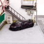 LAMBORGHINI HURACAN LP700 CARBON FIBER CHROME PURPLE WITH EXTRA WHEELS 1/64 SCALE DIECAST CAR MODEL BY KING MODELS KHURPUR