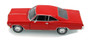 1965 Chevrolet Impala SS 396 Red 1/24 Scale Diecast Car Model By Welly 22417