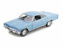 1965 Chevrolet Impala SS 396 Blue 1/24 Scale Diecast Car Model By Welly 22417