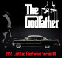 1955 CADILLAC FLEETWOOD SERIES 60 BLACK THE GODFATHER 1/18 SCALE DIECAST CAR MODEL BY GREENLIGHT 12949