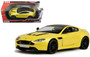 Aston Martin Vantage S V12 Yellow 1/24 Scale Diecast Car Model By Motor Max 79322