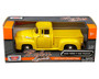 1955 FORD F-100 PICKUP TRUCK YELLOW 1/24 SCALE DIECAST CAR MODEL BY MOTOR MAX 79341