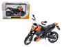 KTM 690 Duke Orange / Black Motorcycle 1/12 Scale Diecast Model By Maisto 31181