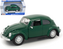 VOLKSWAGEN BEETLE BUG VW GREEN 1/24 SCALE DIECAST CAR MODEL BY MAISTO 31926