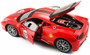 Ferrari 458 Challenge #5 Red 1/24 Scale Diecast Car Model By Bburago 26302