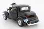 1932 FORD COUPE BLACK 1/24 SCALE DIECAST CAR MODEL BY MOTOR MAX 73251