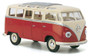 1962 Volkswagen Bus Box Of 6 7" 1/24 Scale Diecast Model By Kinsmart KT7005 D