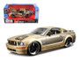 2006 Ford Mustang GT Gold 1/24 Scale Diecast Car Model By Maisto 31324