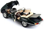 1961 Jaguar E Type Convertible Green 1/18 Diecast Car Model By Bburago 12046