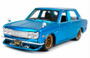 1971 Datsun 510 Blue JDM Tokyo Model 1/24 Scale Diecast Car Model By Maisto 32527
