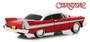 1958 Plymouth Fury Christine Evil Version Blacked Out Window 1/24 Scale Diecast Car Model By Greenlight 84072