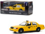 2008 FORD CROWN VICTORIA TAXI JOHN WICK 1/24 SCALE DIECAST CAR MODEL BY GREENLIGHT 84113