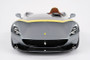 FERRARI MONZA SP-1 SILVER 1/18 SCALE DIECAST CAR MODEL BY BBURAGO 16013