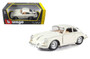 1961 PORSCHE 356 B COUPE IVORY 1/24 SCALE DIECAST CAR MODEL BY BBURAGO 22079