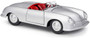 1948 PORSCHE 356 ROADSTER SILVER 1/24 SCALE DIECAST CAR MODEL BY WELLY 24090