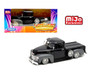 1953 CHEVROLET 3100 TRUCK LOWRIDER BLACK 1/24 SCALE DIECAST CAR MODEL BY WELLY 22087