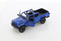 2021 JEEP GLADIATOR OVERLAND BLUE 1/27 SCALE DIECAST CAR MODEL BY MOTOR MAX 79367