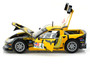 Chevrolet Corvette CBR #4 Yellow 1/24 Scale Diecast Car Model By Bburago 28003