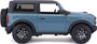 2021 FORD BRONCO BADLANDS 2 DOOR BLUE 1/24 SCALE DIECAST CAR MODEL BY MAISTO 31530