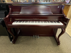 Fridolin by Schimmel F121 Queen Anne Upright Piano - Mahogany Satin