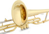 Jupiter JTB720VQ Valve C Student Trombone - Clear Lacquer