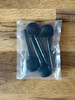 Maple Leaf Strings Plain Ebony Swiss Style Pegs For 1/2 Cello (Set of 4)